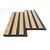 Product PS PANEL ΜΕ 3D ΠΗΧΑΚΙΑ F4 PIANO 12/122/2900mm NAT.OAK/BLACK NewPlan base image